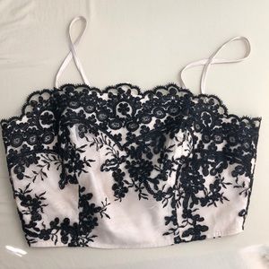 Forever 21 Woven Cami Crop Top